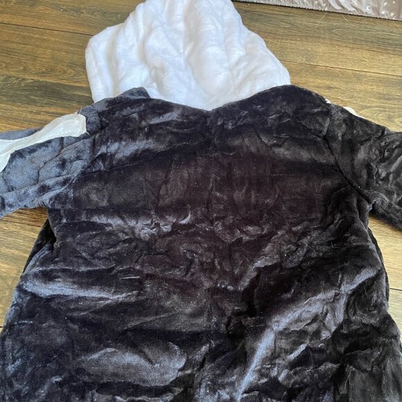 Children's Plush Skeleton Jumpsuit Costume - Picture 5 of 15